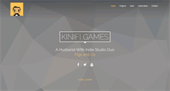 Desktop Screenshot of kinifigames.com