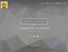 Tablet Screenshot of kinifigames.com